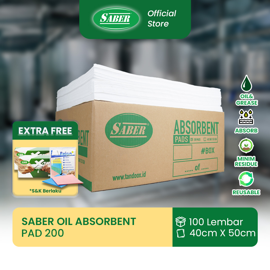 SABER® Oil Absorbent Pad 200